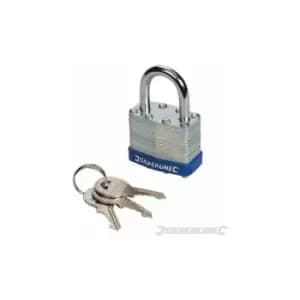 Silverline 704400 Laminated Padlock 50Mm