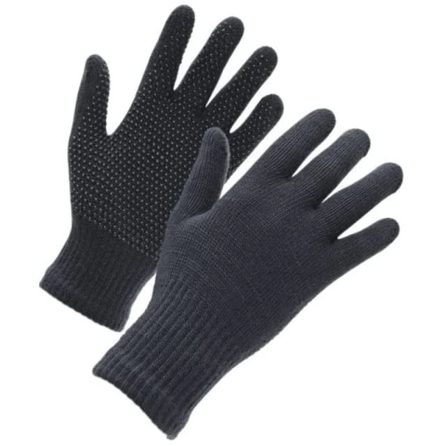 Shires Suregrip Riding Gloves in Black Unisex One Size