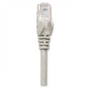 Intellinet Network Patch Cable Cat5e 20m Grey CCA F/UTP PVC RJ45 Gold Plated Contacts Snagless Booted Polybag