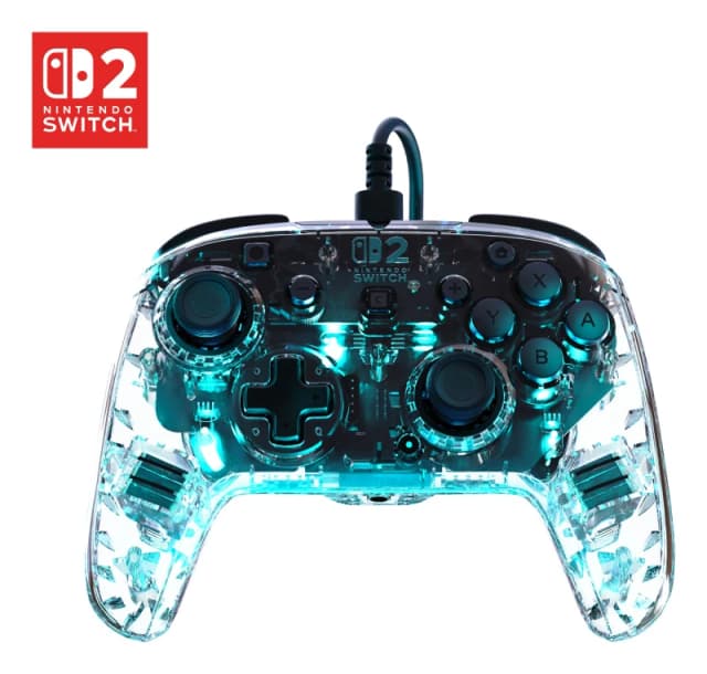 Turtle Beach Afterglow Clear Wired RGB Gaming Controller. Officially l