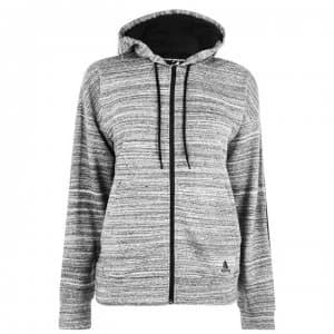 adidas Heather Hoodie - Black/White