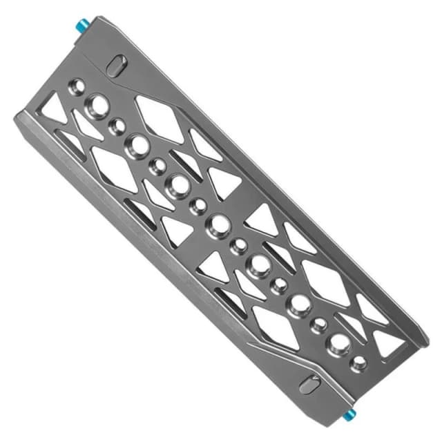 Kondor Blue 8-Inch ARRI Lightweight Dovetail Plate Grey