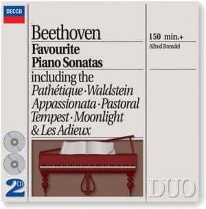 Beethoven Favourite Piano Sonatas by Ludwig van Beethoven CD Album