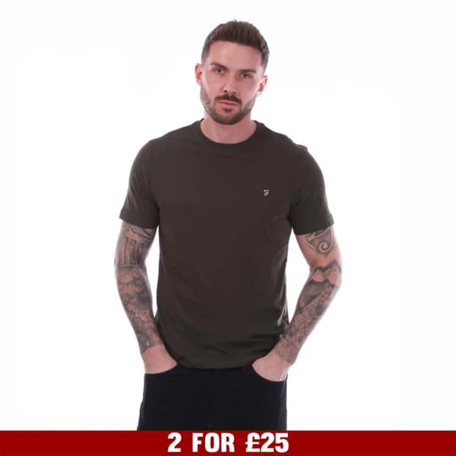 Farah Dean Short Sleeve T-Shirt - Green Green S