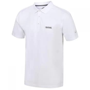 Regatta Sinton Coolweave Jersey Polo Shirt - White