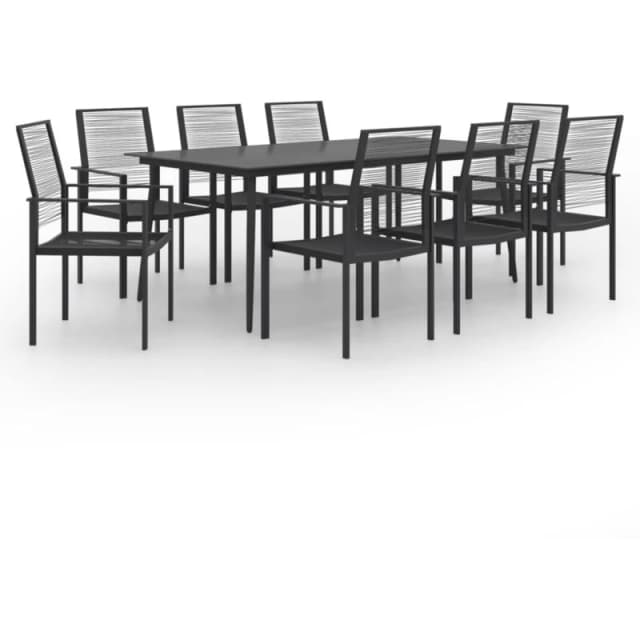 VIDAXL 9 Piece Garden Dining Set Vidaxl 8720286241820