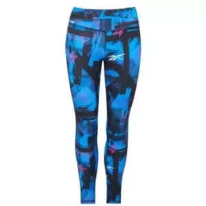 Reebok AOP Leggings Womens - Black
