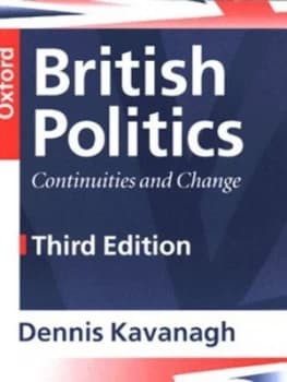 British Politics by Dennis Kavanagh Book