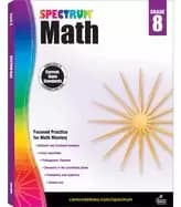 spectrum math workbook grade 8