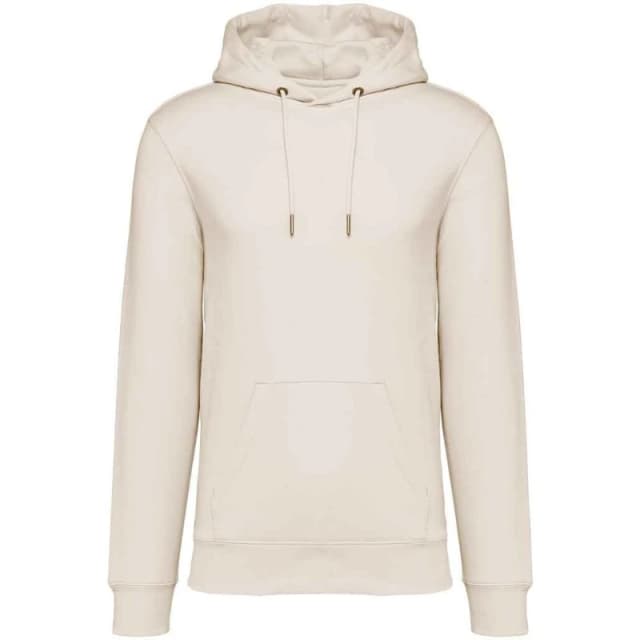 Native Spirit Mens Heavyweight Hoodie in Natural Size: XS Natural Male XS