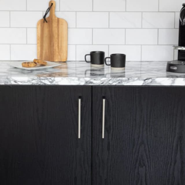 D-C-Fix Woodgrain Blackwood Self Adhesive Vinyl Wrap Film For Kitchen Doors And Worktops 2.1M(L) 90Cm(W)