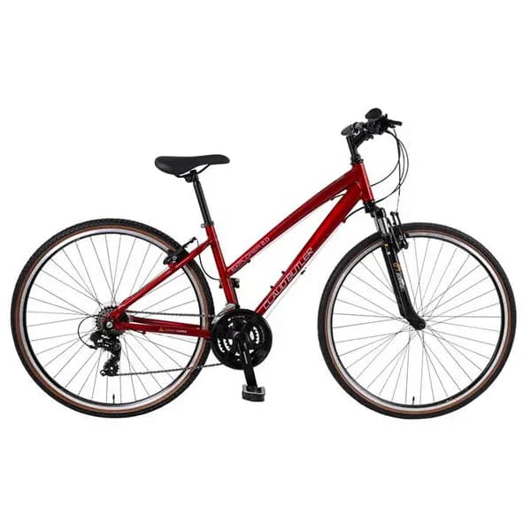 Claud Butler Claud Butler Explorer 2.0 Low Step Hybrid Bike Hybrid Bikes 16inc Red 40297708000