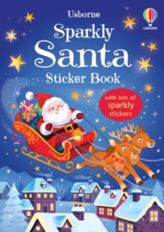 Sparkly Santa Sticker Book Paperback / softback