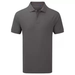 Premier Unisex Adult HeiQ Viroblock Polo Shirt (4XL) (Dark Grey)