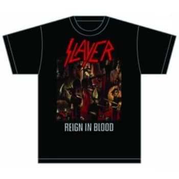Slayer Reign in Blood Mens T Shirt: XXL