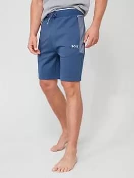 BOSS Bodywear Tracksuit Lounge Shorts - Blue Size L, Men