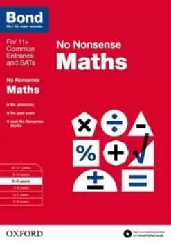 No nonsense maths 8-9 years by Sarah Lindsay