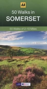 50 Walks in Somerset by Ronald Turnbull Paperback