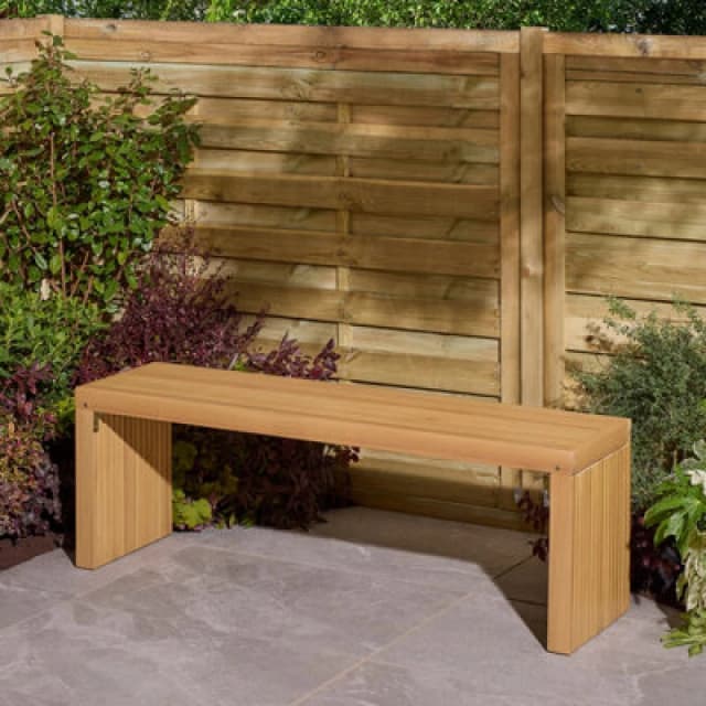 Rowlinson Kyoto 3 Seat Contemporary Bench