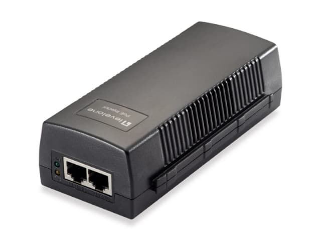 LevelOne POI-3010 PoE adapter Fast Ethernet. Gigabit Ethernet 52 V