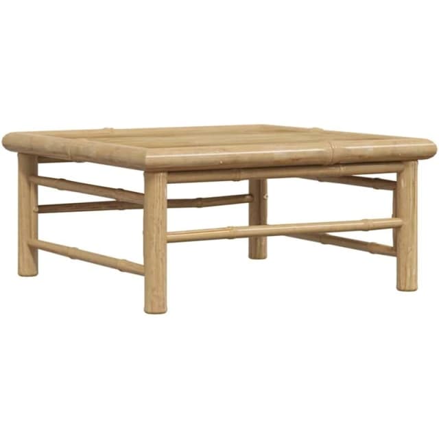 VIDAXL Garden Table 65x65x30cm Bamboo Vidaxl 8720286188064