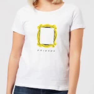 Friends Frame Womens T-Shirt - White - 3XL