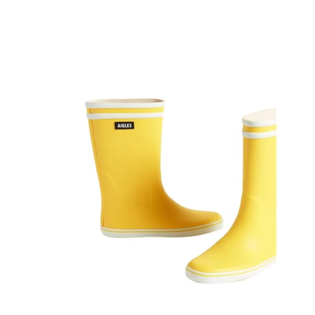 Aigle Malouine 2 Calf Boots yellow/white Women 35 (2.5 to 3);36 (3.5);37 (4);38 (5);39 (5.5 to 6);40 (6.5)