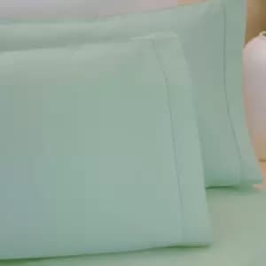 Belledorm 200 Thread Count 100% Egyptian Cotton Housewife Pillow Cases, Thyme, Pair