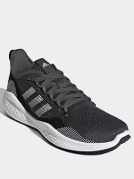 adidas Fluidflow 2.0 Shoes, Black/Grey, Size 7, Men