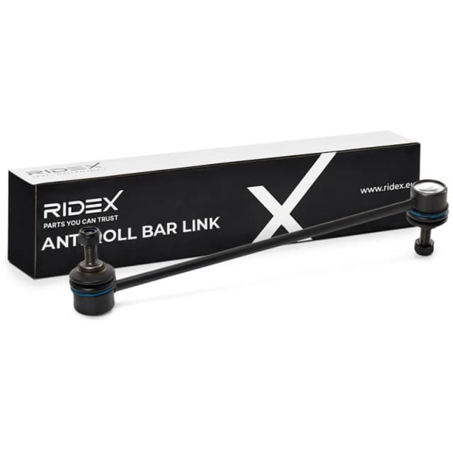 RIDEX 3229S0018 Anti-roll bar link Front Axle Steel Link Stabiliser (3229)