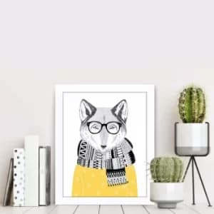 BCT-012 Multicolor Decorative Framed MDF Painting