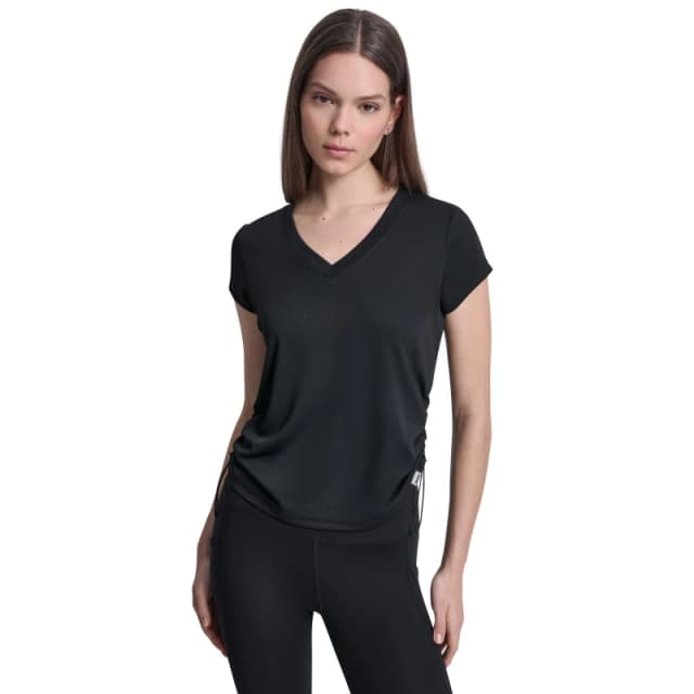 DKNY SS Tech R Tee Ld62 Black female 8 (XS)