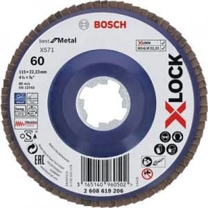 Bosch Accessories 2608619206 Ø 115mm Grit size 60