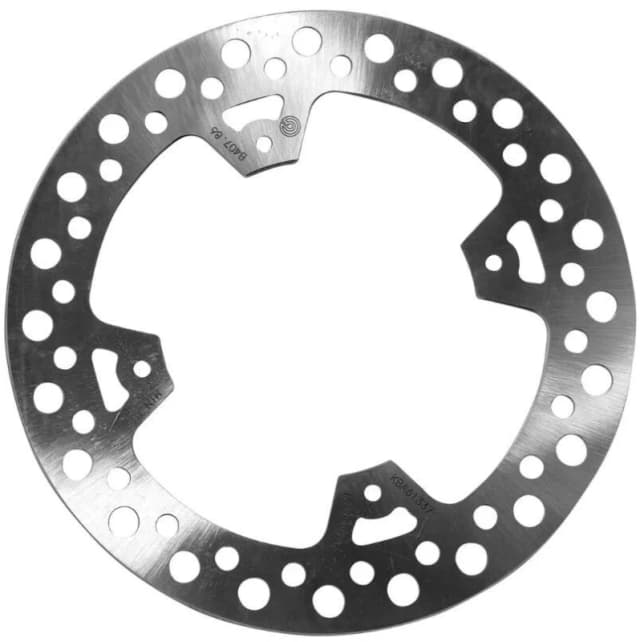 BREMBO 68B40786 Brake disc PRIME - Serie-Oro - Fixed Disc Rear, Perforated Brake Disc (82)