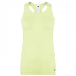 New Balance Seamless Tank Top Ladies - Yellow