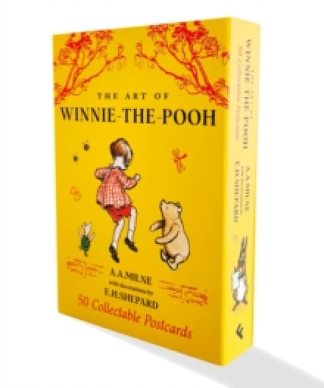 The Art of Winnie-the-Pooh: 50 Collectable Postcards Postcard book or pack