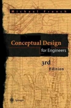 Conceptual Design for Engineers by Michael Joseph French Hardback