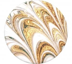 POPSOCKETS Swappable PopGrip Phone Grip - Golden Ripple