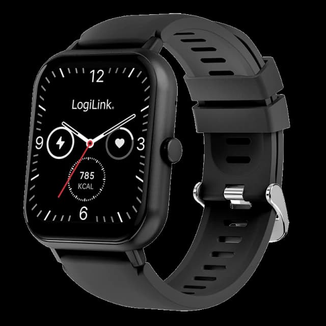 LogiLink Smartwatch "Edge". 1.83" Screen. IP68 waterpro