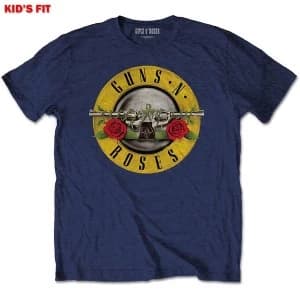 Guns N' Roses - Classic Logo Kids 11 - 12 Years T-Shirt - Blue