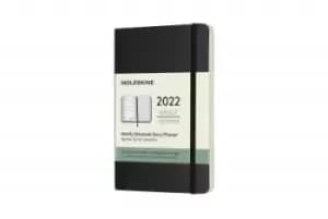 Moleskine 2022 12-Month Weekly Pocket Softcover Notebook: by Moleskine