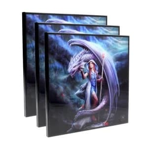Dragon Mage (Set of 3) Crystal Clear Picture