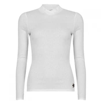 Ted Baker Arly Cross Neck Jumper - White