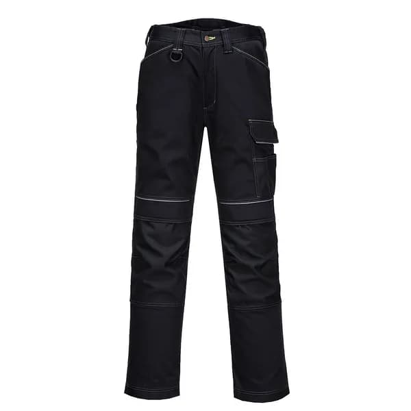 Portwest PW3 Mens Urban Work Trousers T601BKS40 Colour: Black