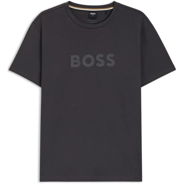 Boss Mens HBW Logo T-Shirt, Logo Printed Dark Grey male Small