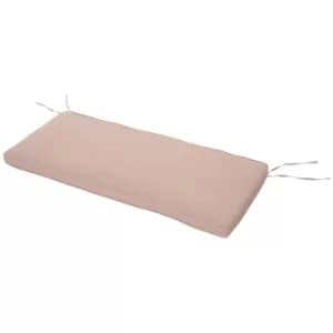 Outsunny Polyester 2-Seater Swing Chair Replacement Cushion Beige