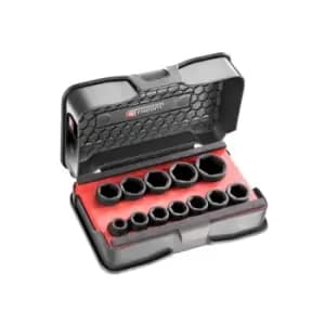 Facom 6-Point Stubby Impact Socket Set, 12 Piece