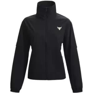 Under Armour Project Rock Woven Jacket Ladies - Black