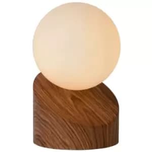 Lucide len - Table Lamp - Ø10cm - 1xG9 - Wood