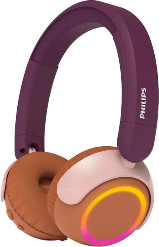 Philips 4000 series Kids On-Ear Headphones - Magenta / Purple